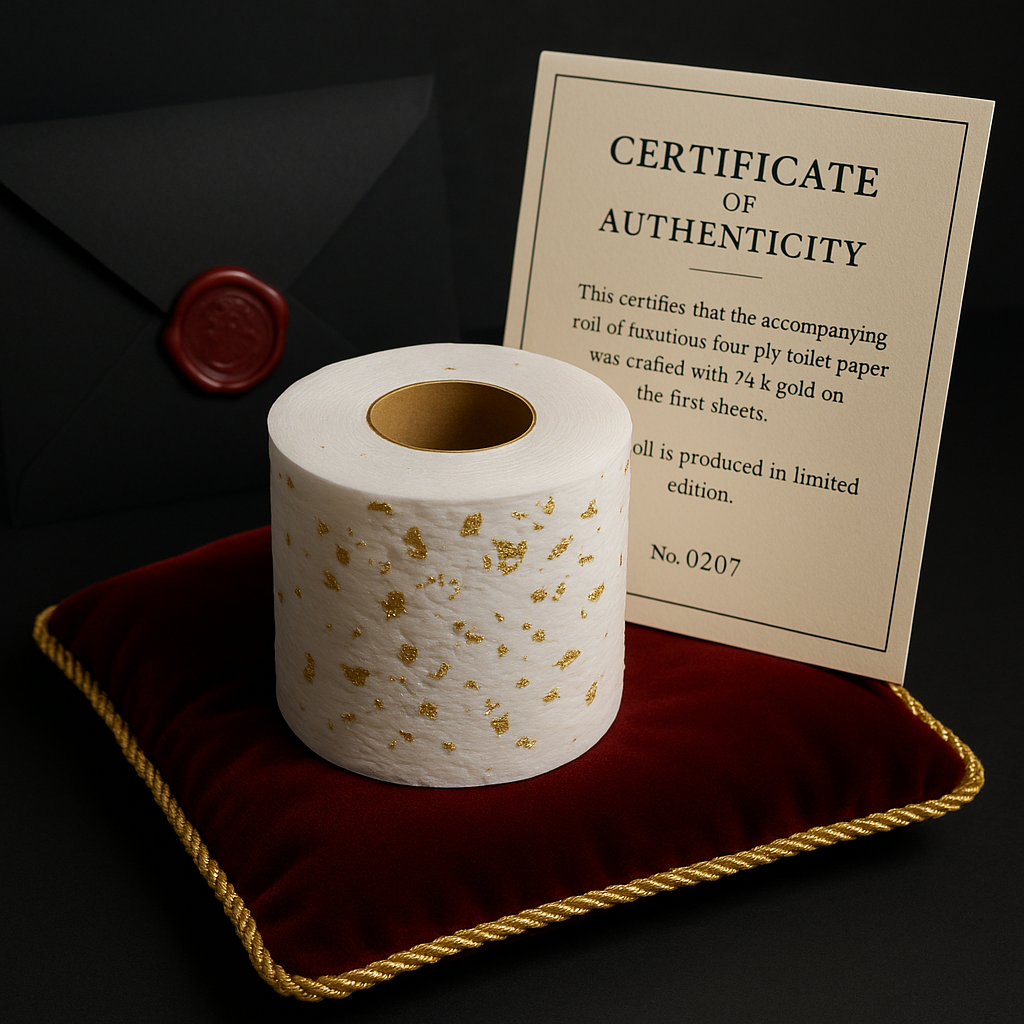 👑 THE MOST LUXURIOUS TOILET PAPER IN THE WORLD